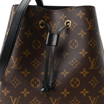 Louis Vuitton Monogram Neonoe MM Black 7 of 9