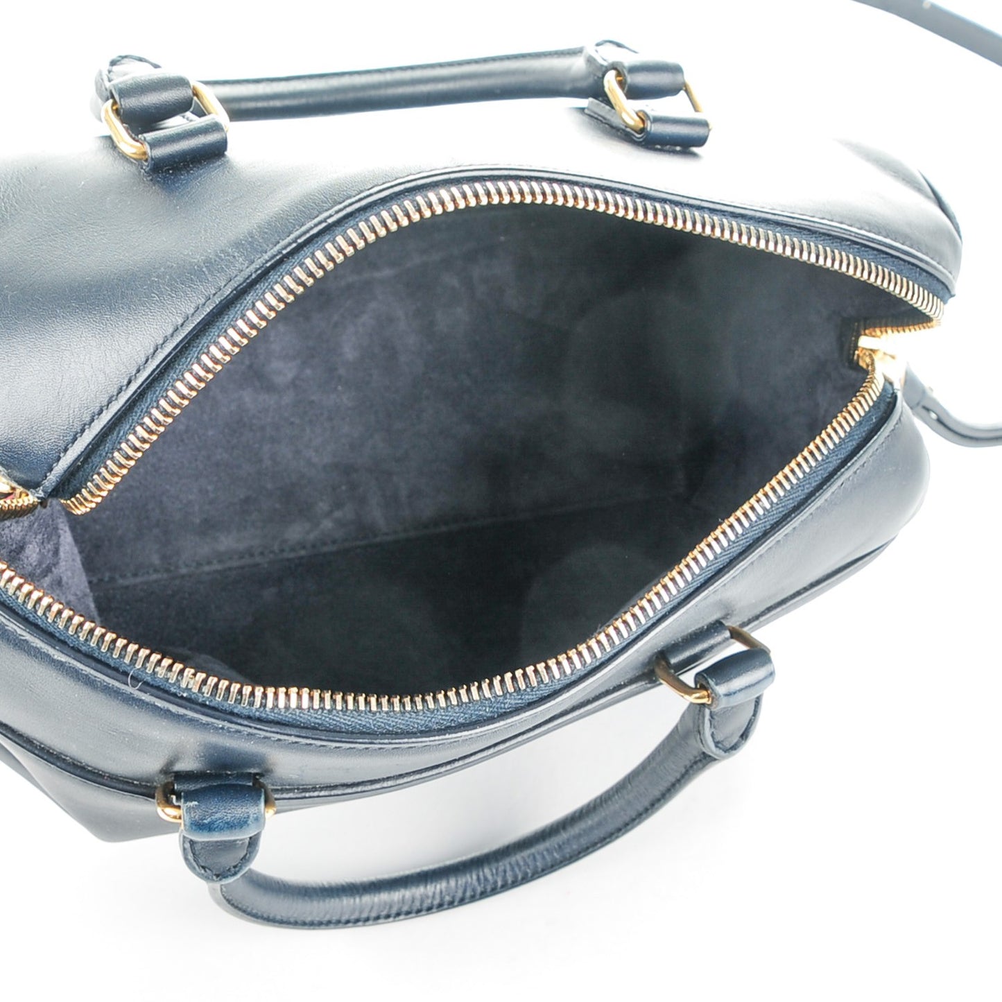 Calfskin Classic Baby Duffle Marine