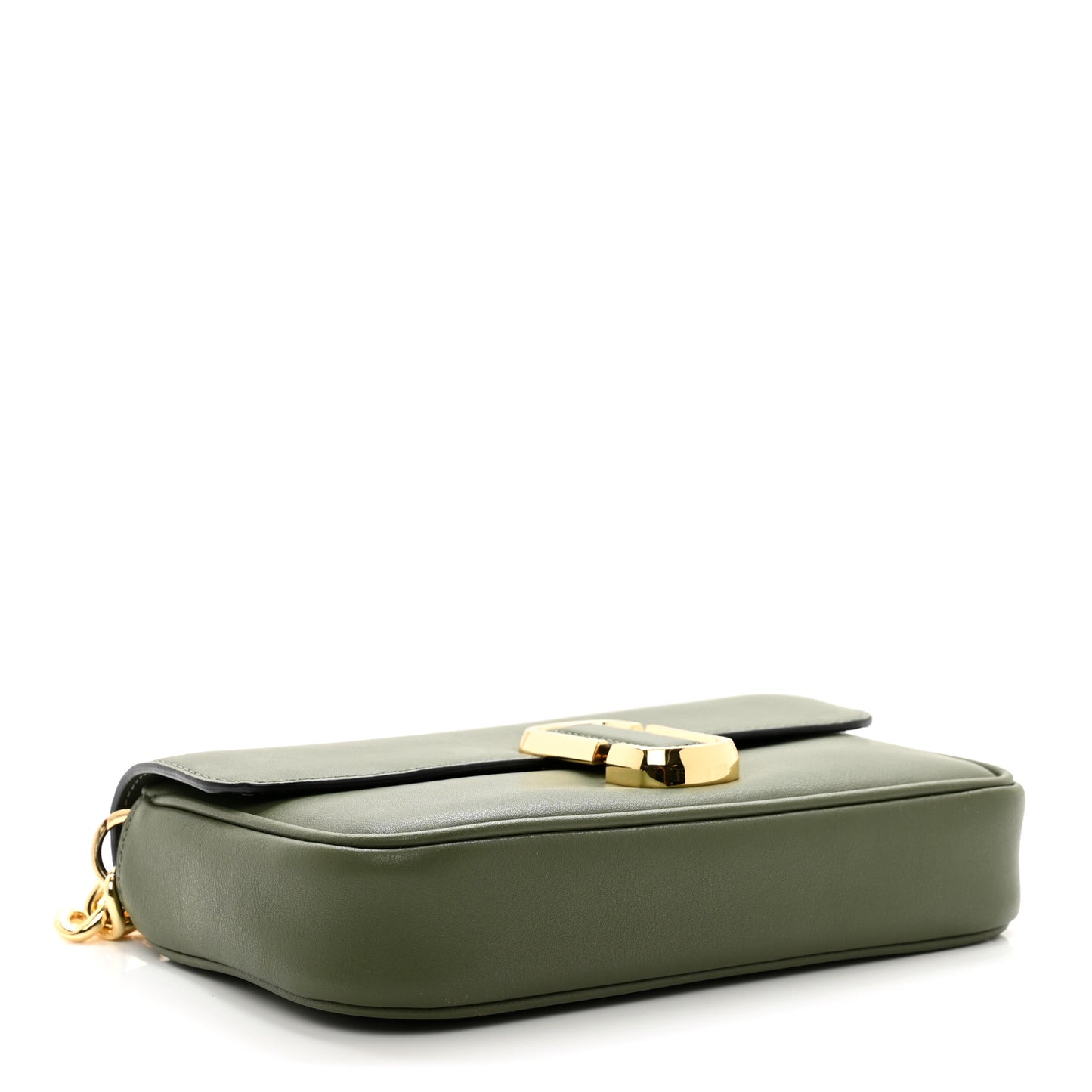 Calfskin The J Marc Shoulder Bag Bronze Green