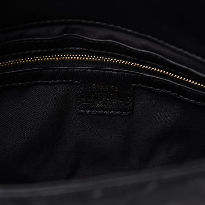 Fendi Nappa FF 1974 Embossed Baguette Black 8 of 9