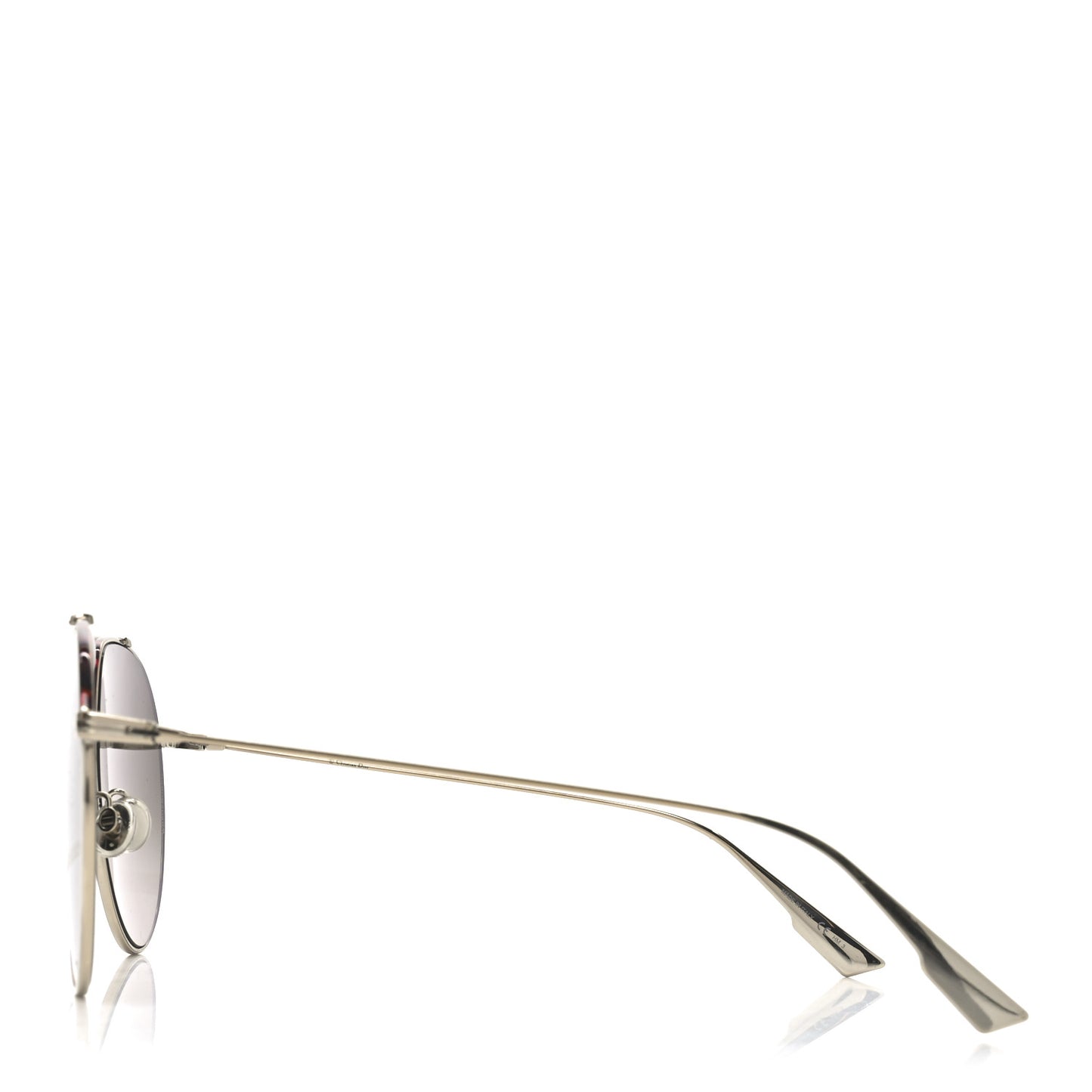 Metal Monsieur 1 Sunglasses Light Gold Havana