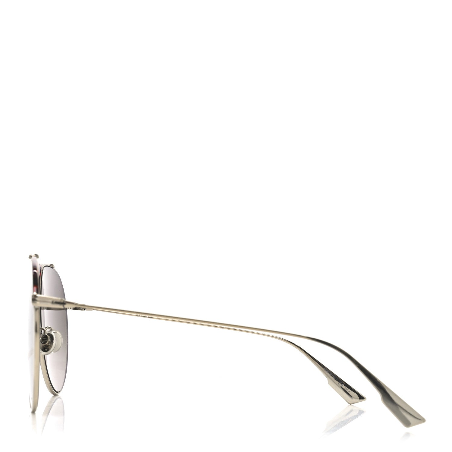Christian Dior Metal Monsieur 1 Sunglasses Light Gold Havana 3 of 8