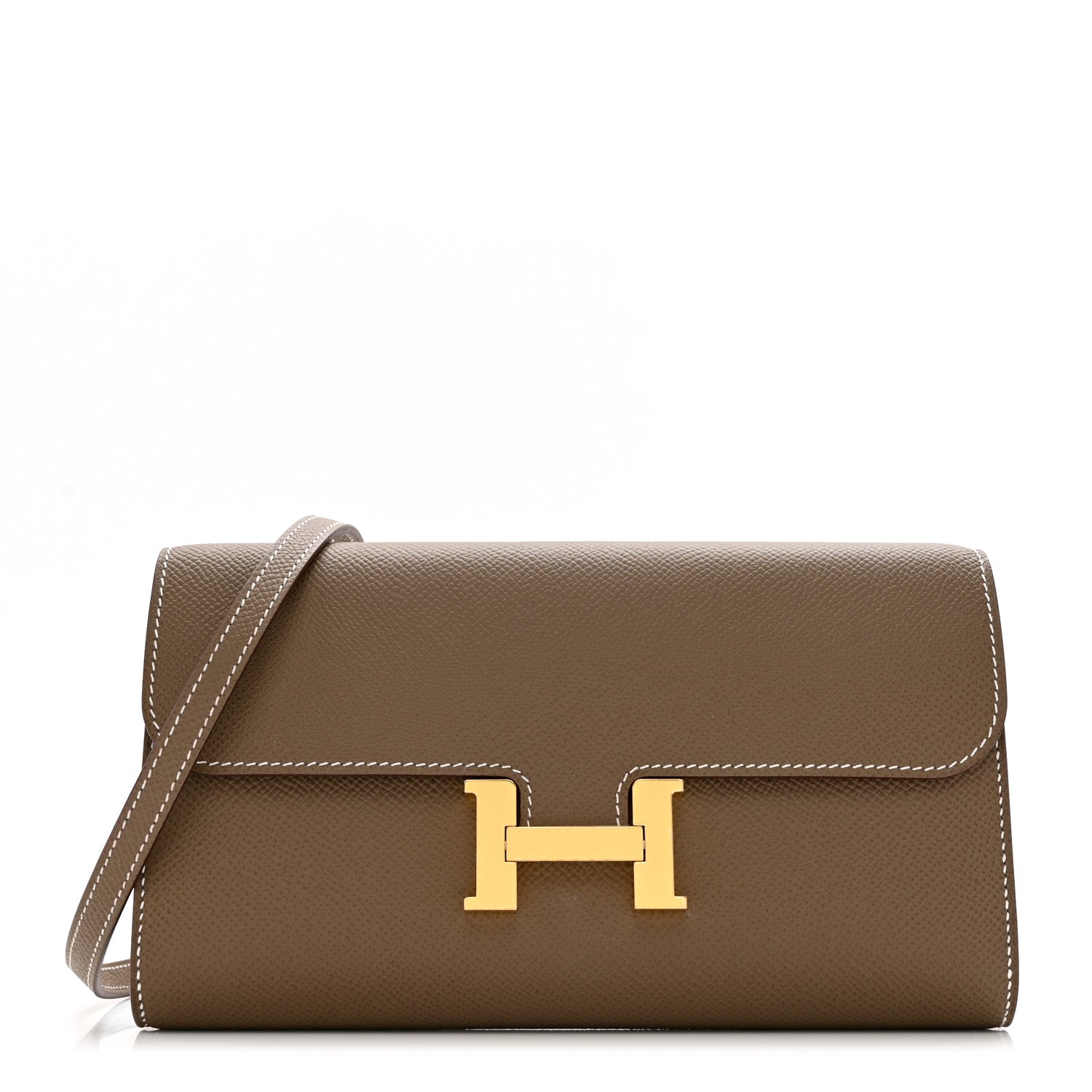 Hermes Epsom Constance Long To Go Wallet Etoupe 1 of 8
