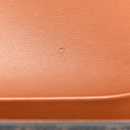 Celine Canvas Calfskin Triomphe Shoulder Bag Tan 13 of 13