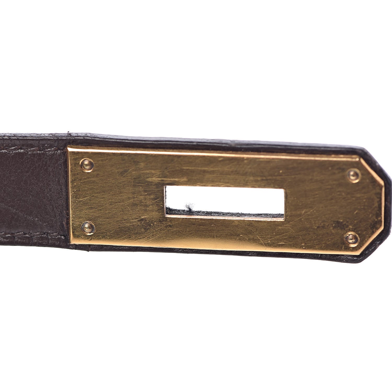 Hermes Box Kelly Retourne 32 Chocolate 28 of 64