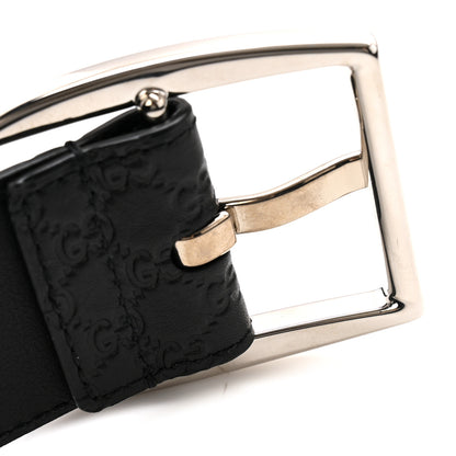 Gucci Soft Microguccissima 40mm Belt 110 44 Black 6 of 6
