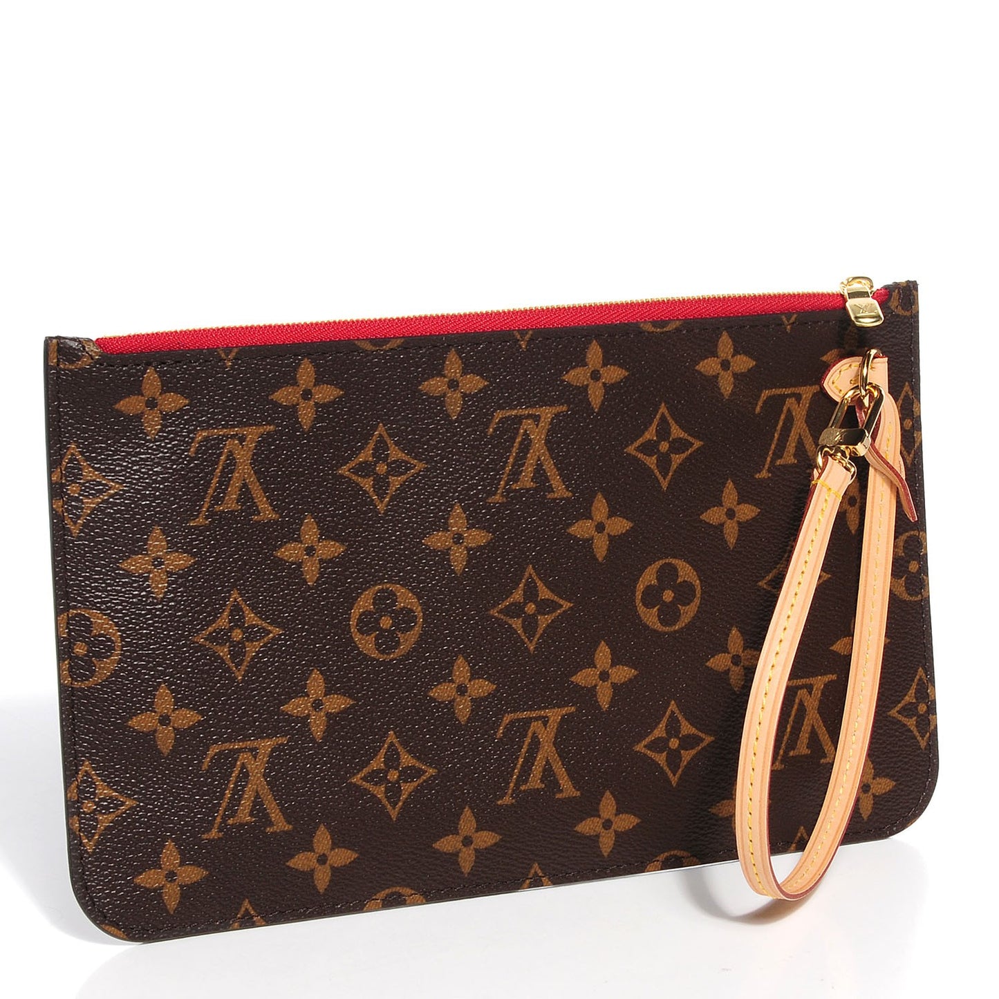 Monogram Neverfull MM GM Pochette Cherry