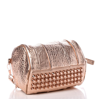 Alexander Wang Metallic Pebbled Lambskin Rockie Rose Gold Hardware 4 of 7
