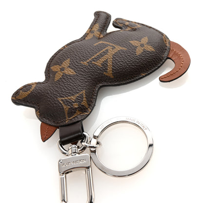 Louis Vuitton Monogram Dog Bag Charm Key Holder 4 of 5