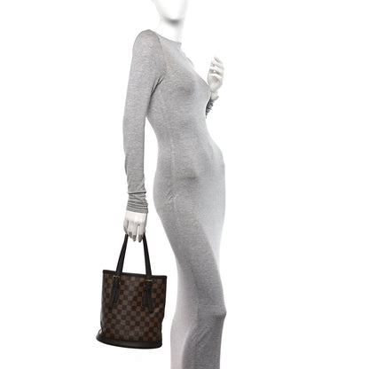 Louis Vuitton Damier Ebene Marais Bucket 23 2 of 10