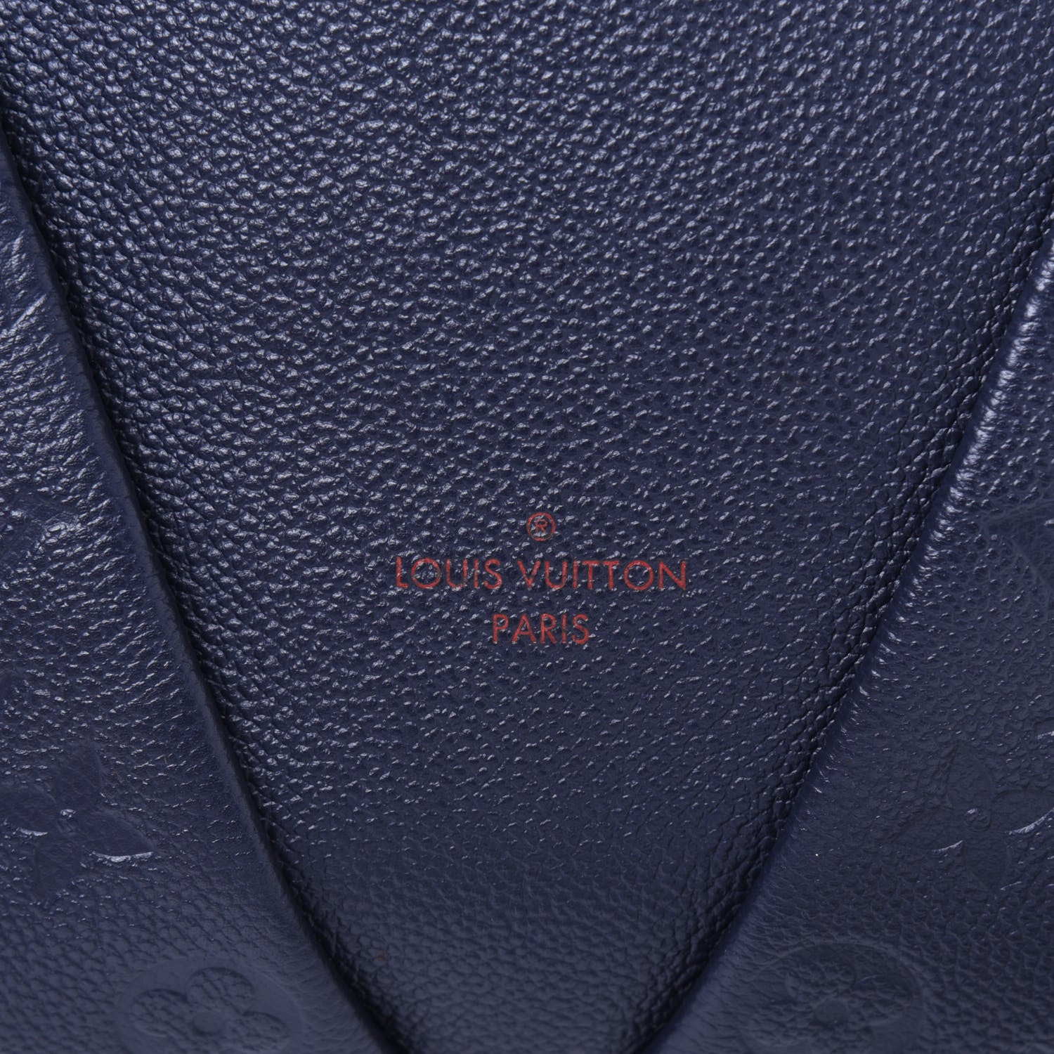 Louis Vuitton Empreinte V Tote MM Marine Rouge 18 of 22