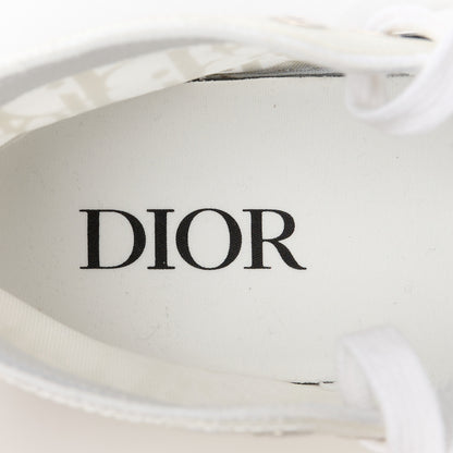 Christian Dior Technical Canvas Oblique B23 High Top Sneakers 37.5 White 8 of 11