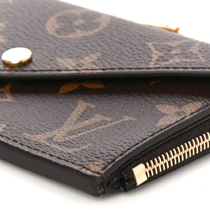 Louis Vuitton Monogram Recto Verso Card Holder Black 9 of 10