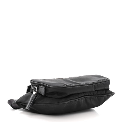 Prada Tessuto Nylon Saffiano Belt Bag Black 4 of 13
