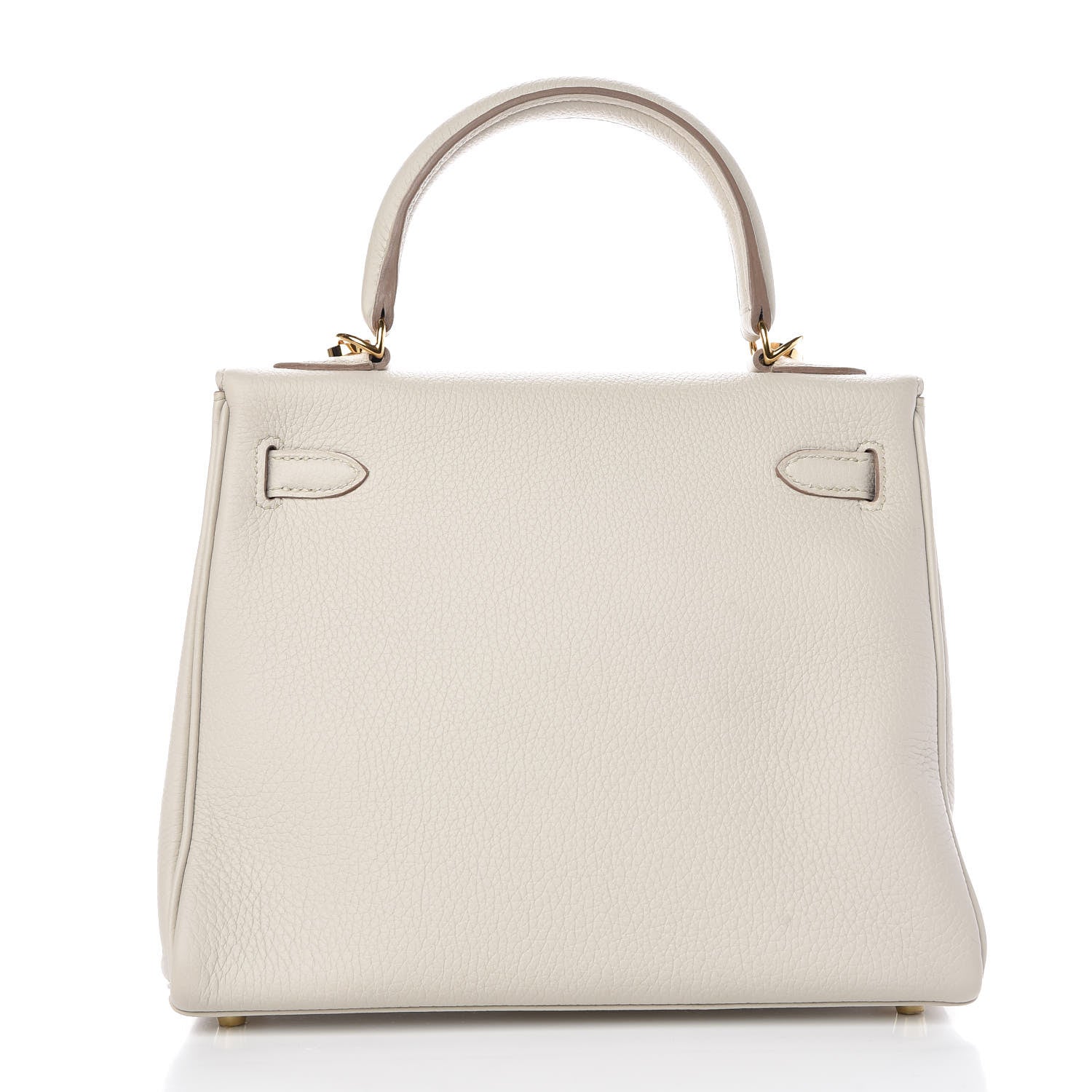 Hermes Togo Kelly Retourne 25 Craie 6 of 55