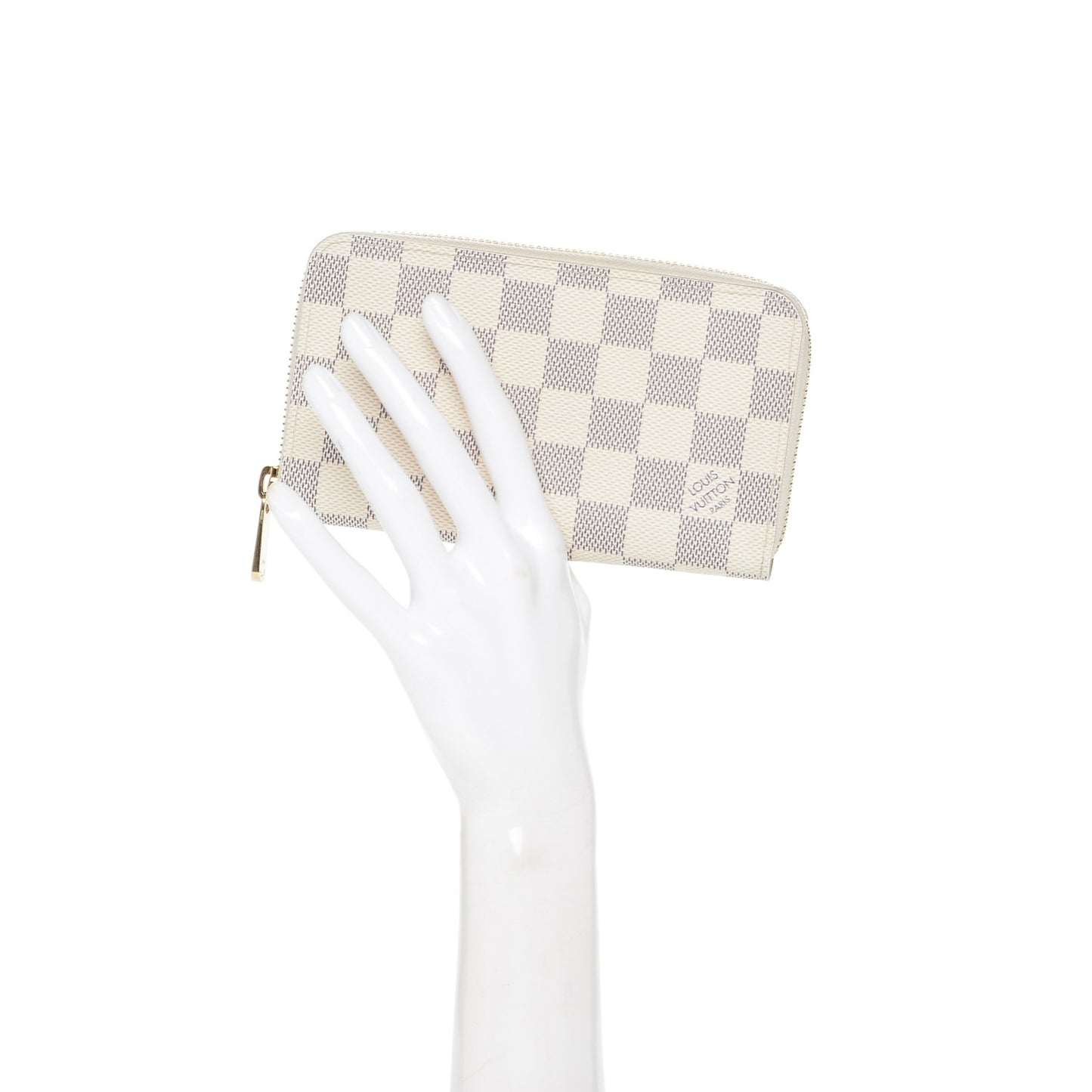 Damier Azur Compact Zippy Wallet