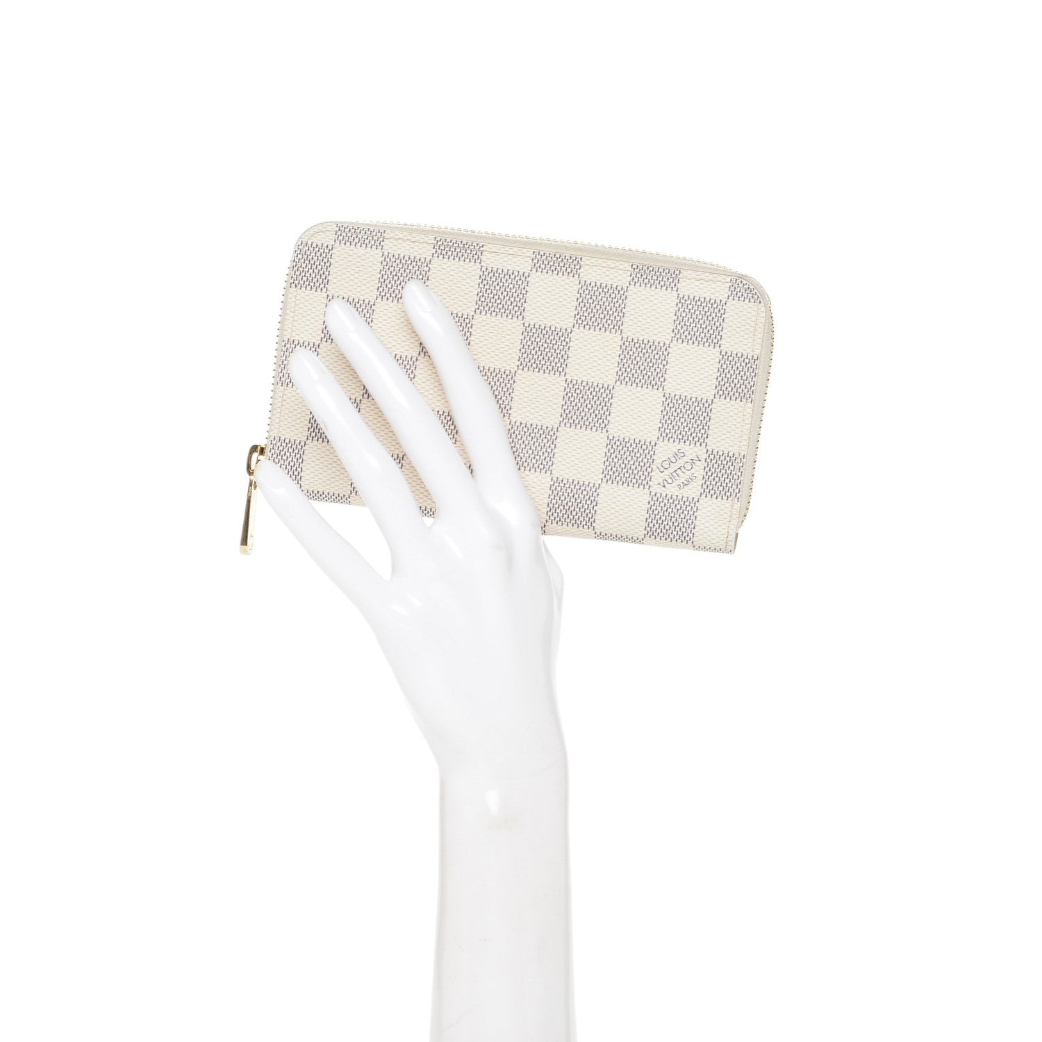 Louis Vuitton Damier Azur Compact Zippy Wallet 2 of 6