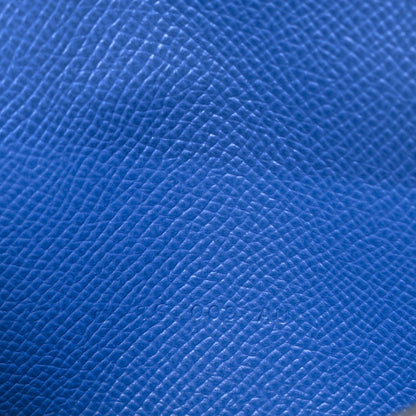 Hermes Epsom Kelly Pocket Compact Wallet Bleu Royal 7 of 8