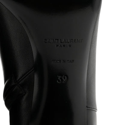 Saint Laurent Nappa Vendome Loulou Ankle Zip Boot 39 Black 39 Black 7 of 8