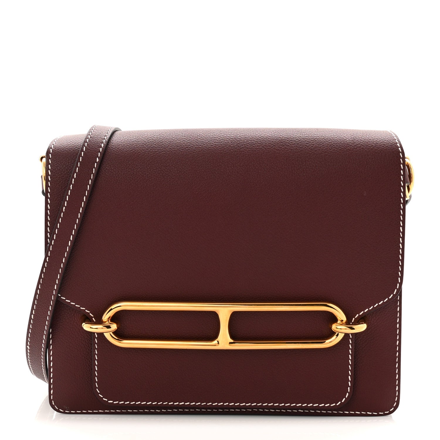 Hermes Evercolor Sac Roulis 23 Rouge H 1 of 10