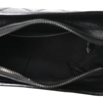 Chanel Aged Calfskin Quilted Small Gabrielle Hobo So Black 5 of 10