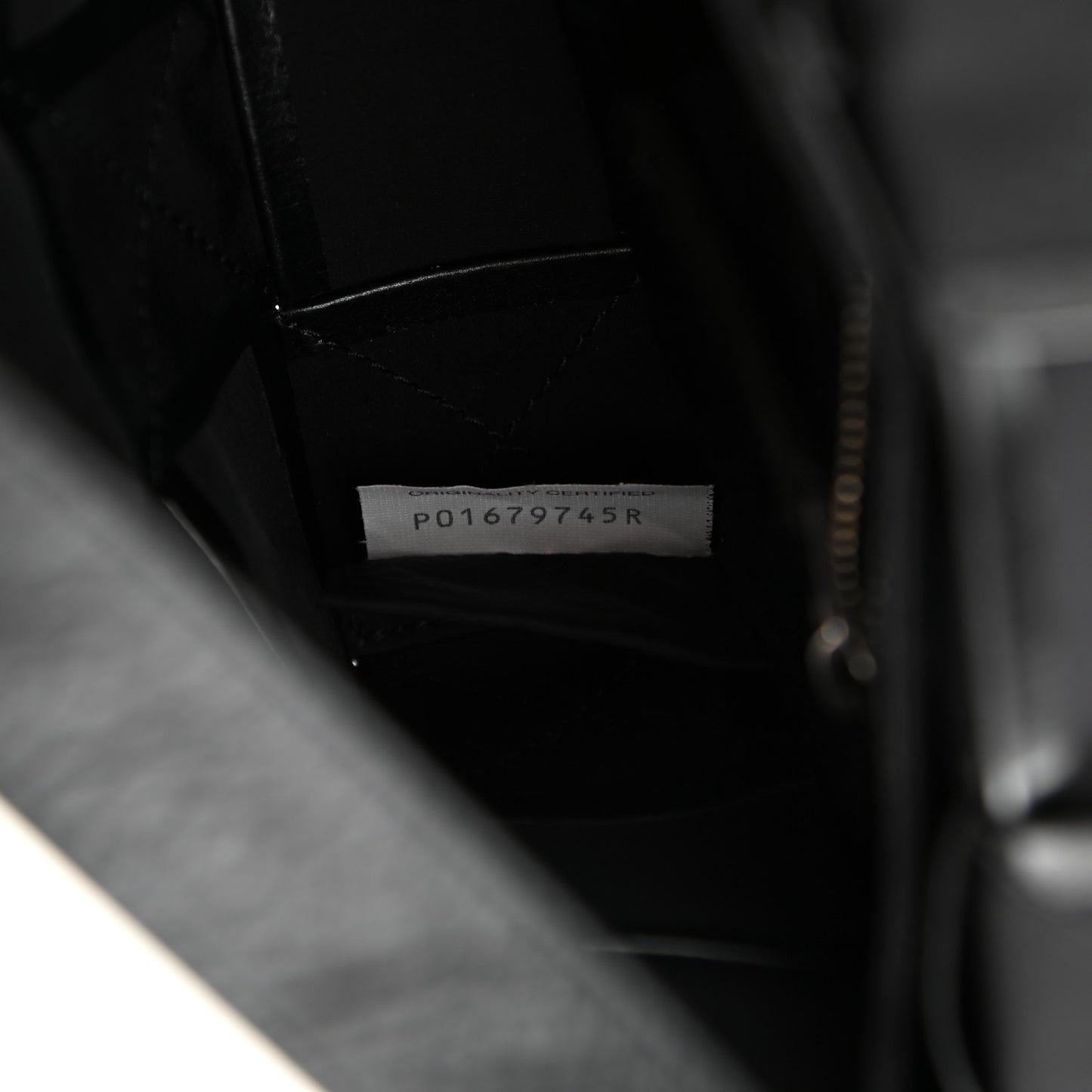 Paper Calfskin Maxi Intreccio Cassette Crossbody Bag Black