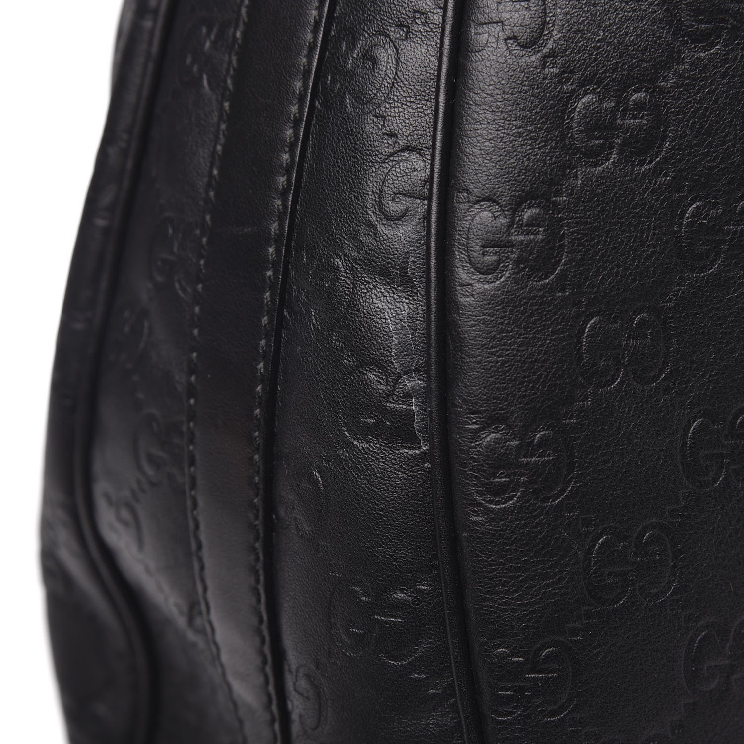 Gucci Guccissima Large GG Twins Hobo Black 11 of 11
