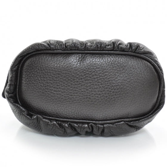 Gucci Leather Bamboo Cosmetic Case Black 7 of 7