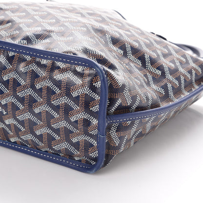 Goyard Goyardine Reversible Mini Anjou Navy 17 of 17