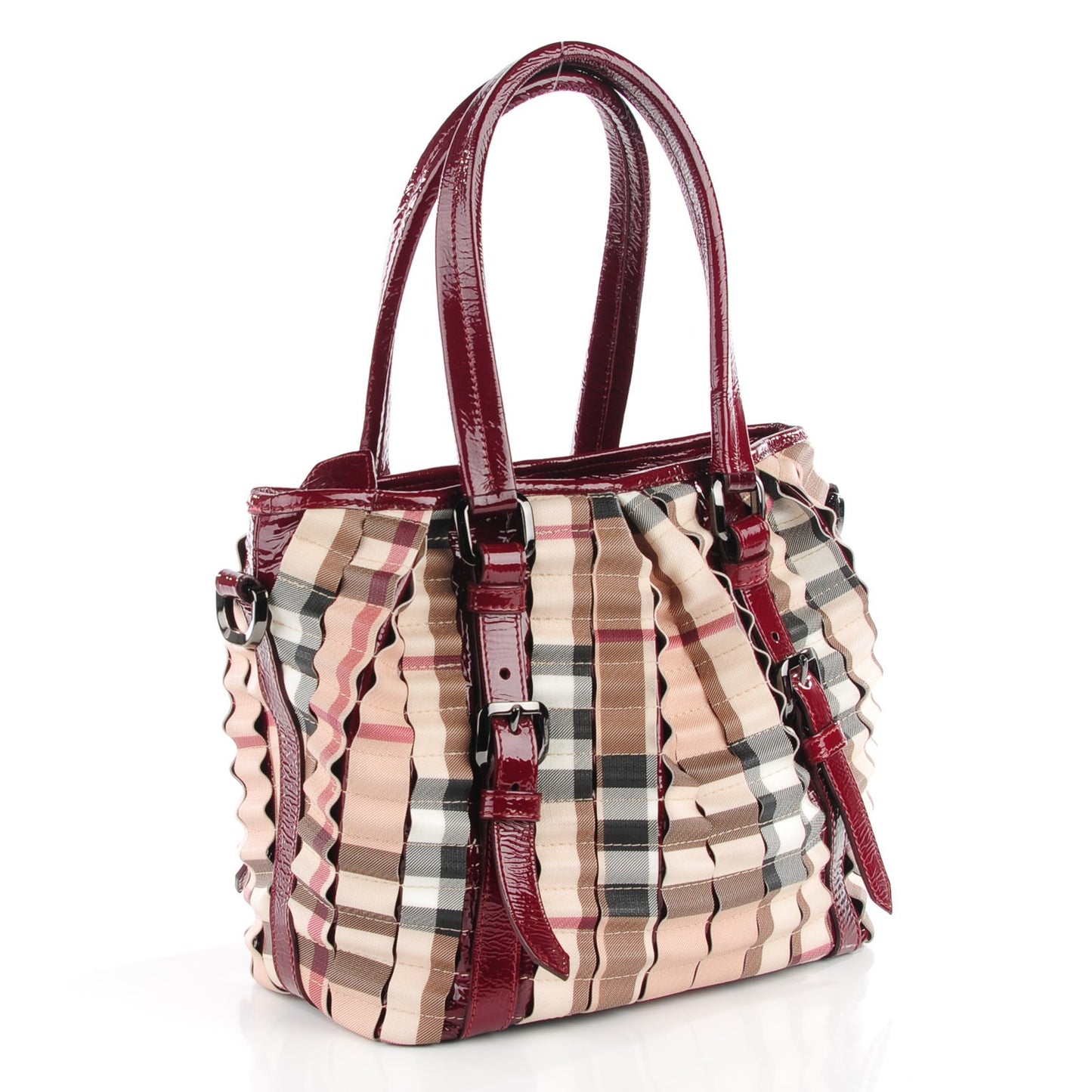 Nova Check Ruffled Small Lowry Red