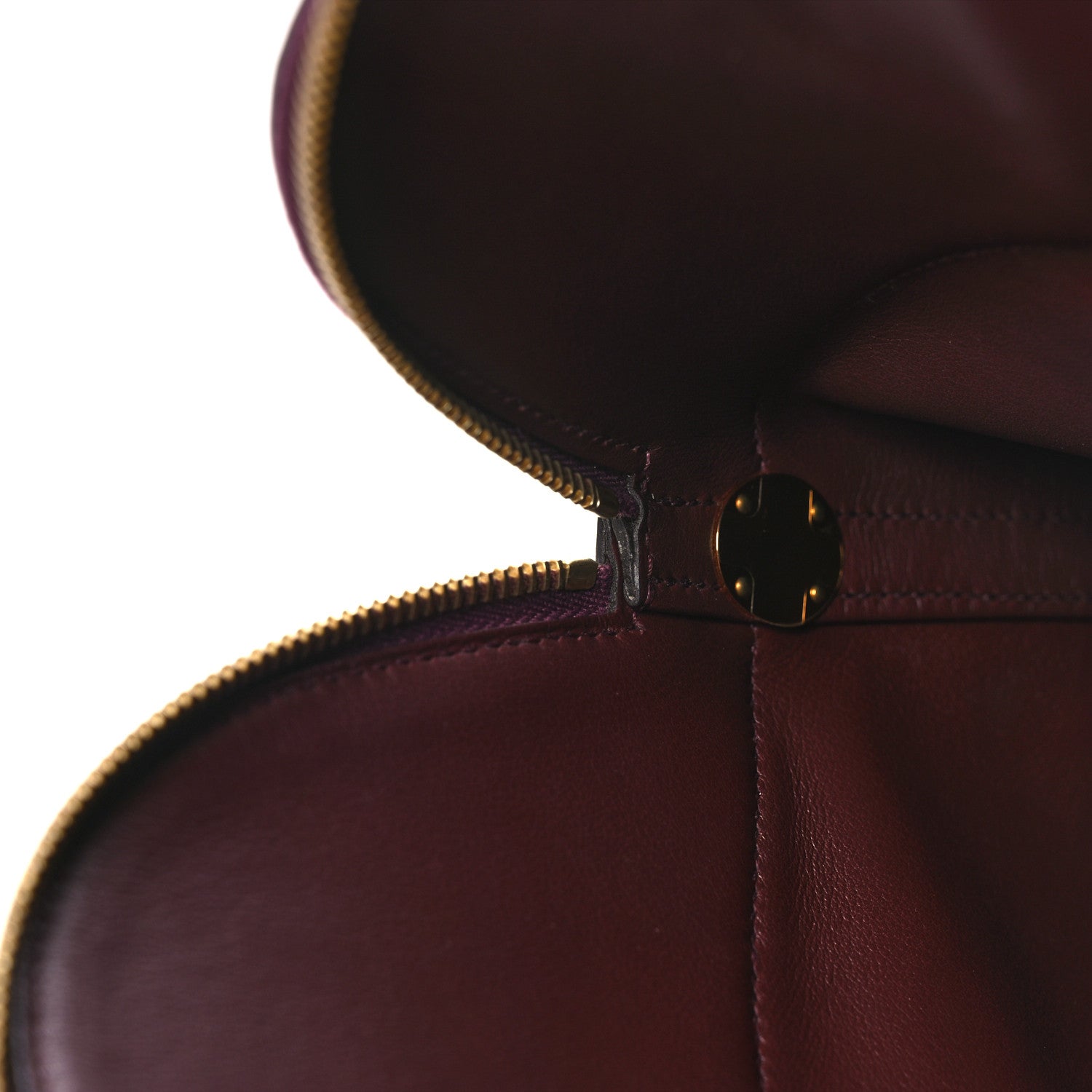Hermes Taurillon Clemence Bolide 31 Bordeaux 12 of 12
