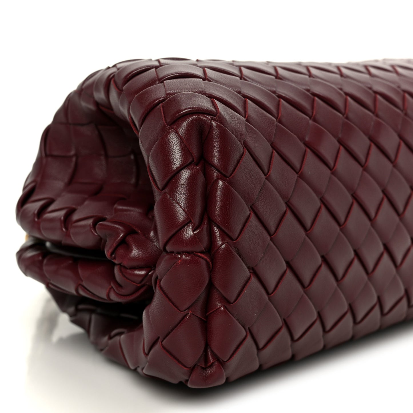 Nappa Intrecciato Teen The Lauren 1980 Clutch With Chain Barolo