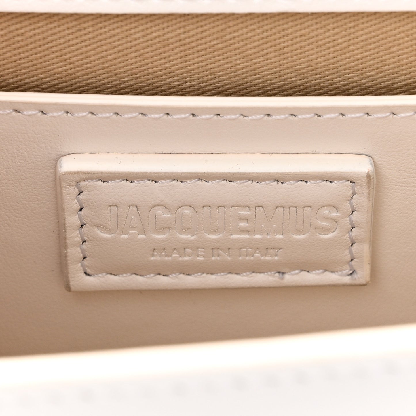 Smooth Calfskin Le Grand Bambino White