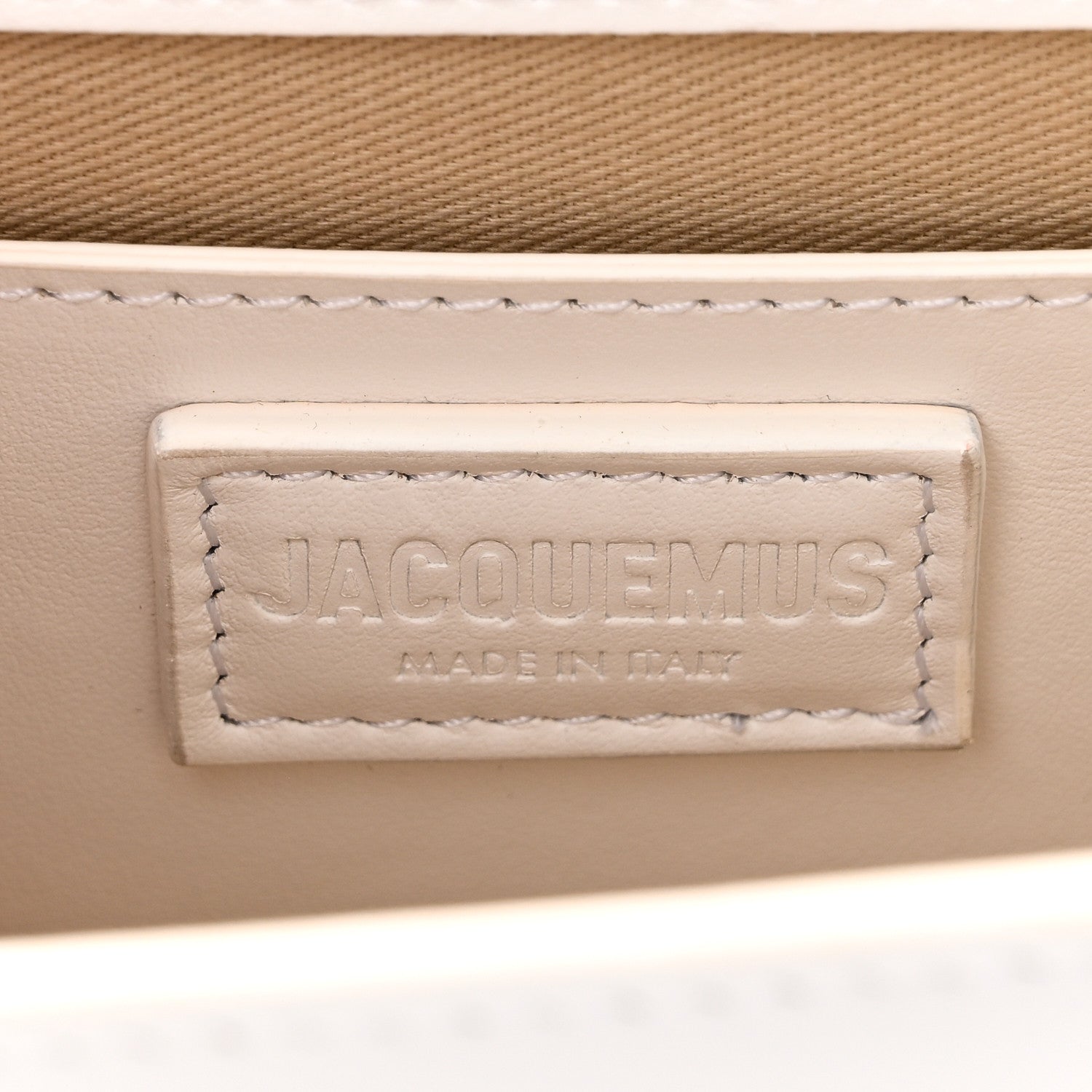 Jacquemus Smooth Calfskin Le Grand Bambino White 6 of 9