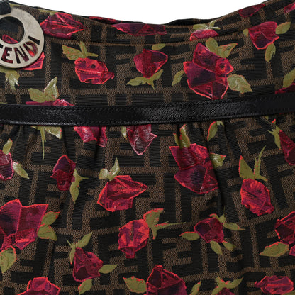 Fendi Zucca Rose Chef Hobo Tobacco 7 of 11