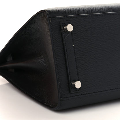 Hermes Epsom Birkin Sellier 25 Black 8 of 9