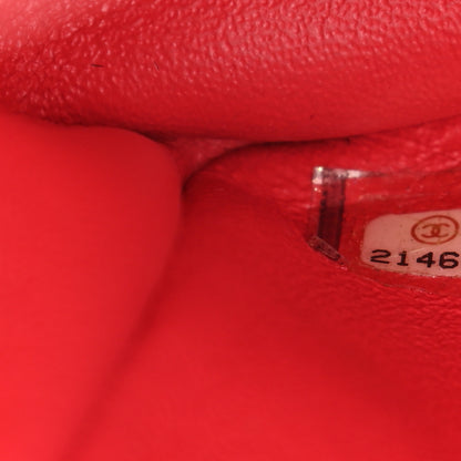 Chanel Patent Calfskin Quilted Mini Rectangular Flap Red 6 of 12