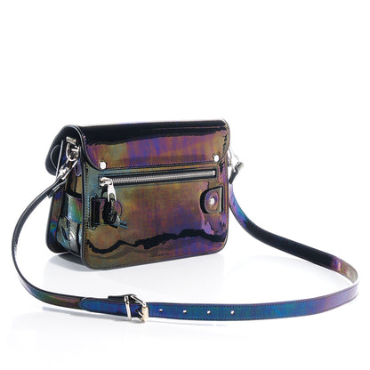 Proenza Schouler PS11 Mini Classic Shoulder Bag Holographic Oil Slick 3 of 12