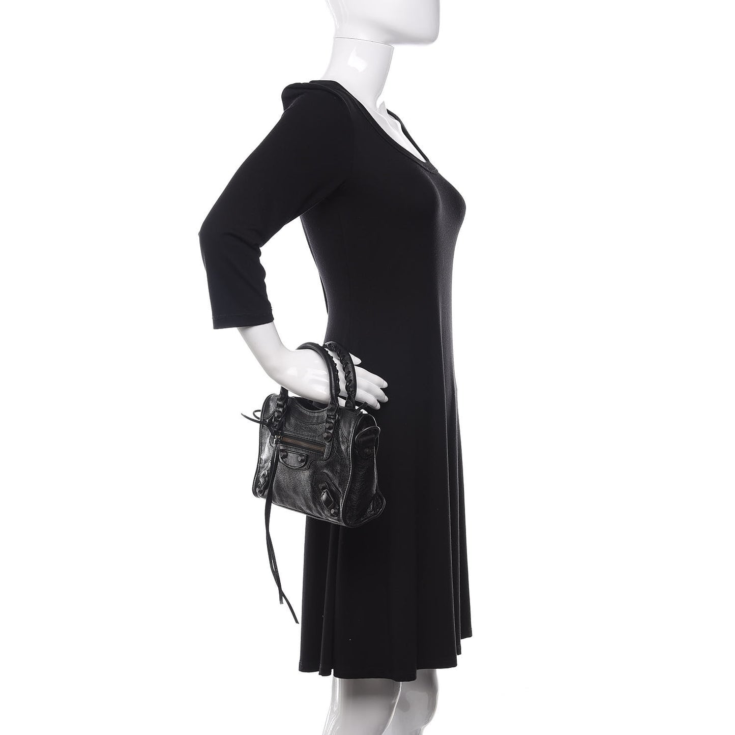 Agneau Arena Classic Black Hardware Mini City Black