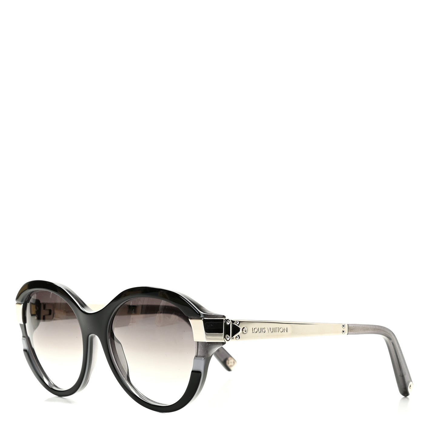 Acetate Petit Soupcon Cat Eye Sunglasses Z0489W Black