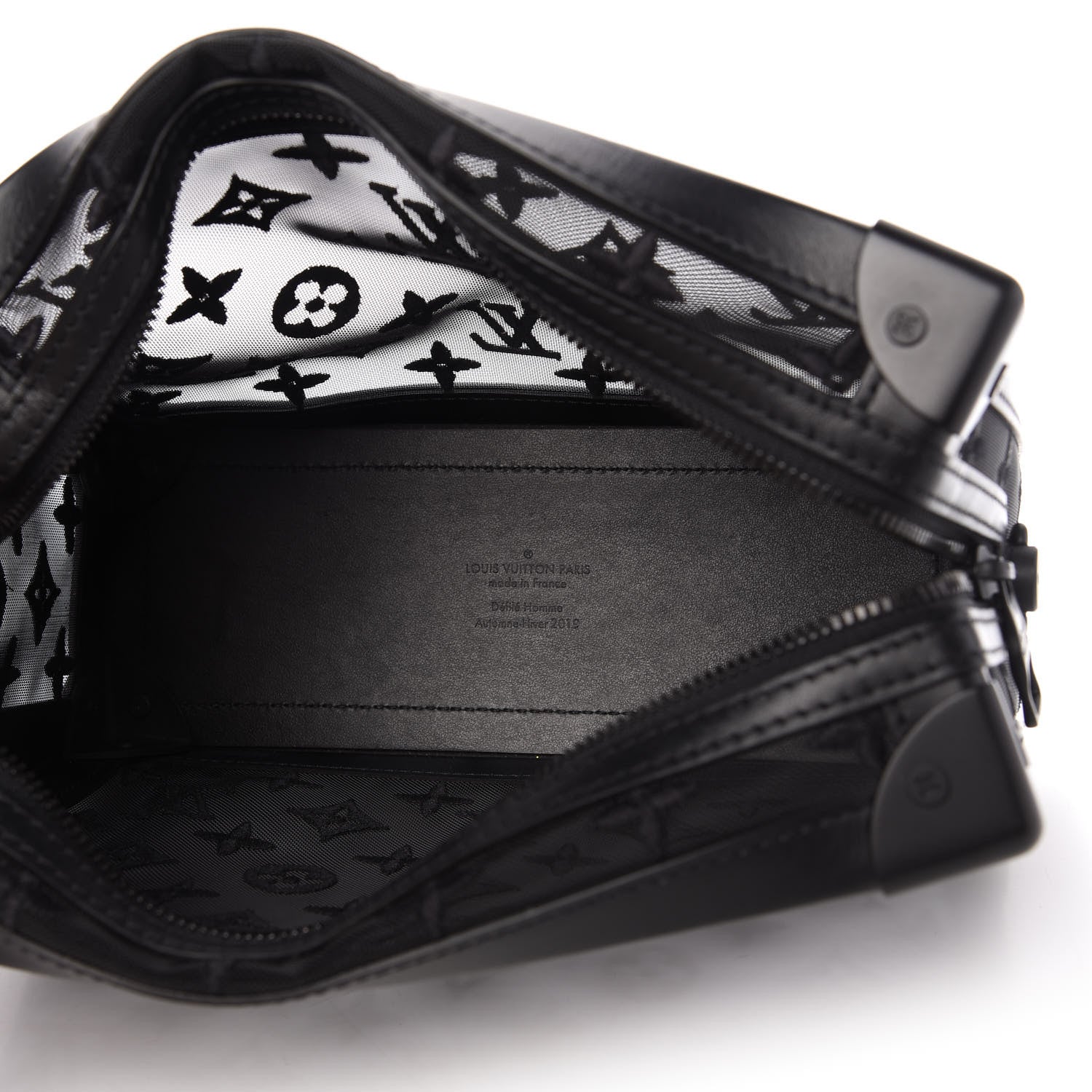 Louis Vuitton Monogram See Through Soft Trunk Black 5 of 9