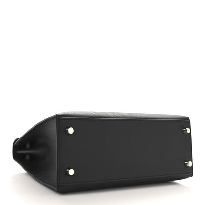 Hermes Epsom Kelly Sellier 25 Black 4 of 12