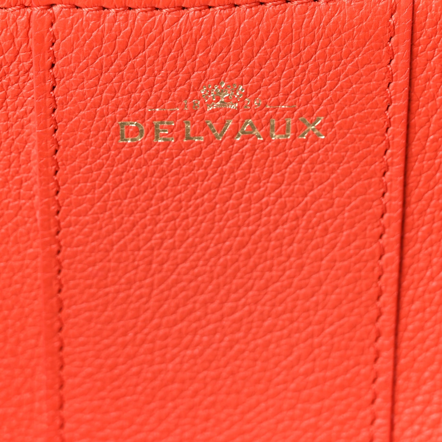 Grained Calfskin MM Brillant Satchel Sunset