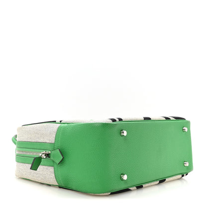 Hermes Togo Brides De Gala en Desordre Plume 32 Black Bambou 4 of 11
