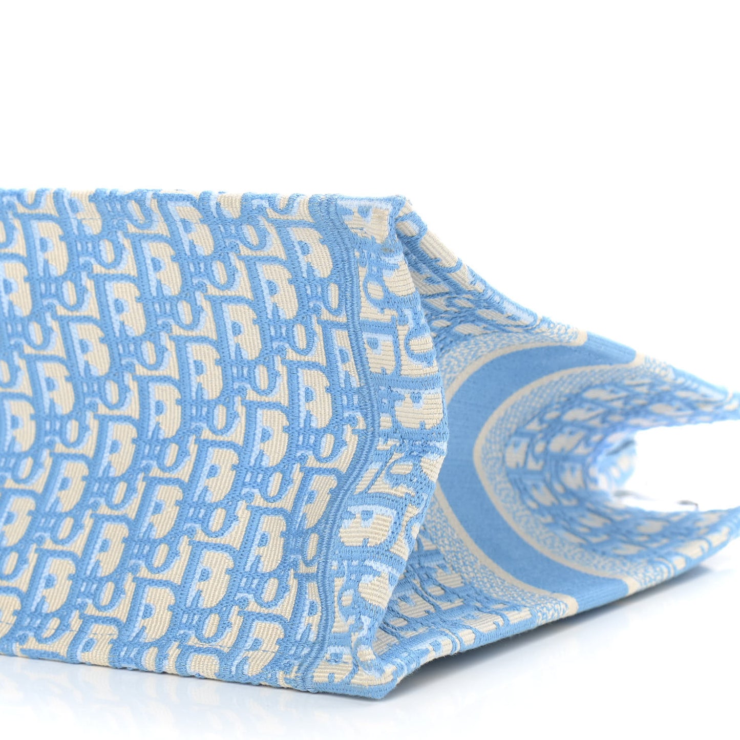 Oblique Medium Book Tote Light Blue