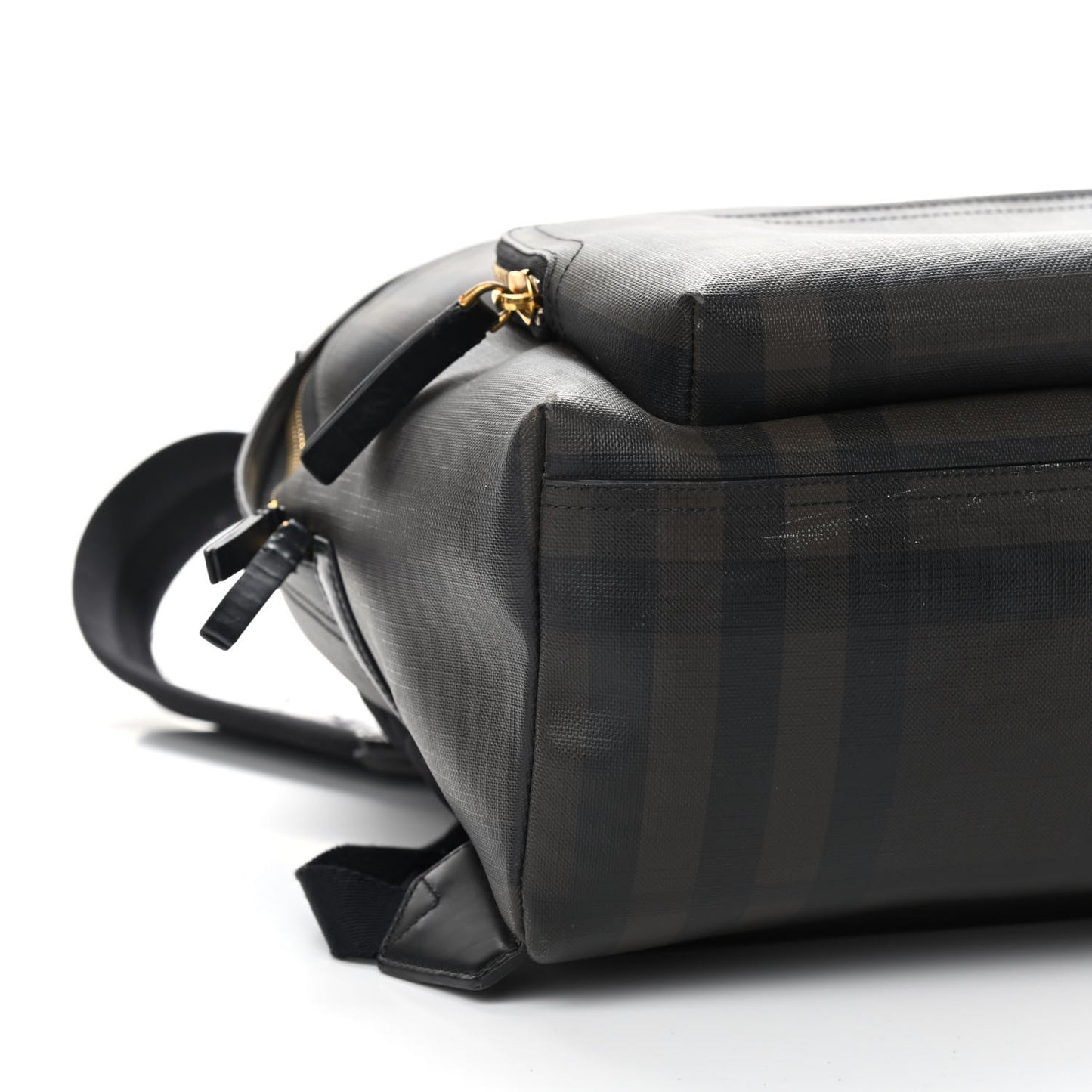 Smoked Check Backpack Black Brown