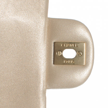 Chanel Lambskin Quilted Extra Mini Flap Light Gold 5 of 8