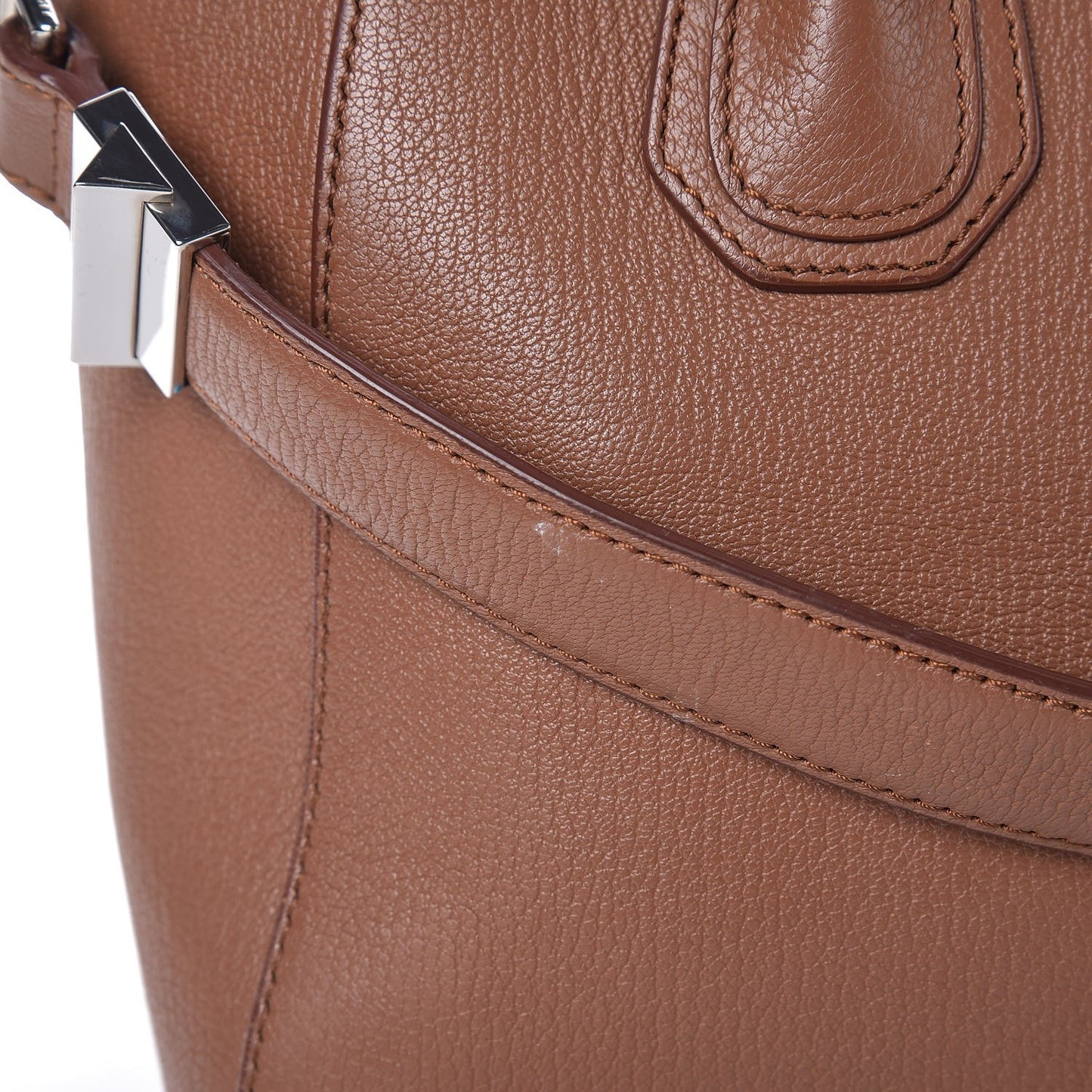 Sugar Goatskin Small Antigona Caramel