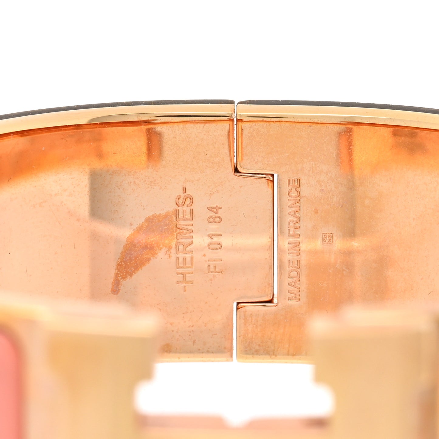 Enamel Wide Clic Clac H Bracelet PM Mango