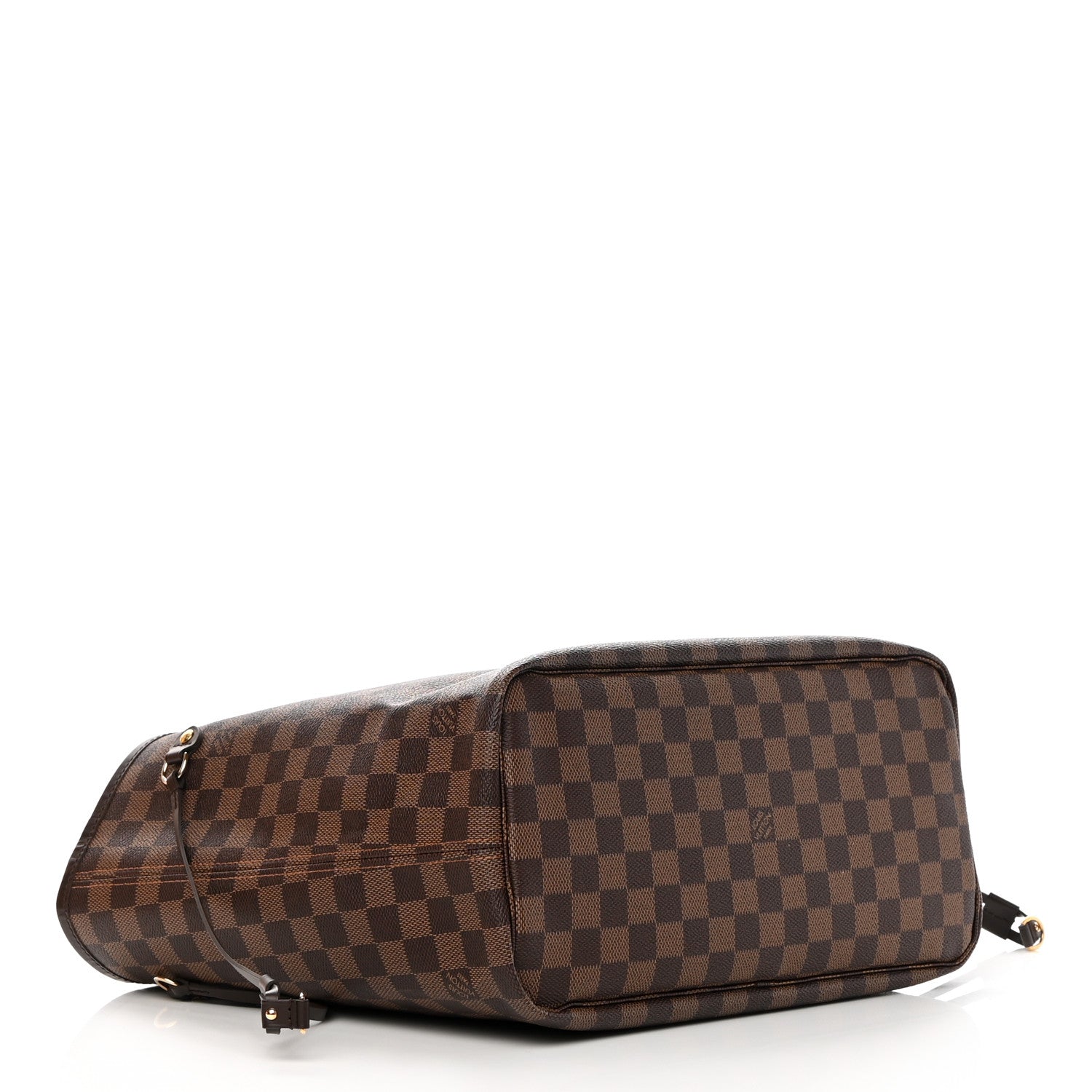 Louis Vuitton Damier Ebene Neo Neverfull MM Rose Ballerine 4 of 11